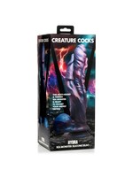 XR Brands Creature Cocks Creature Cocks Hydra Sea Monster Silicone Dildo - Blue/Purple/Red