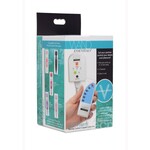 XR Brands Wand Essentials Wand Essentials EZ-Touch Wireless Remote Wand Massager Controller - White
