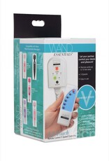 XR Brands Wand Essentials Wand Essentials EZ-Touch Wireless Remote Wand Massager Controller - White