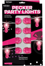 HOTT PRODUCTS Light Up Pink Pecker String Party Lights