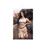 Fantasy Lingerie Drippin' One-Shoulder Crop Top & Cheeky Panty