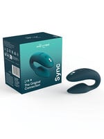 We-Vibe We-Vibe Sync Rechargeable Silicone Couples Vibrator with Remote Control - Green Velvet