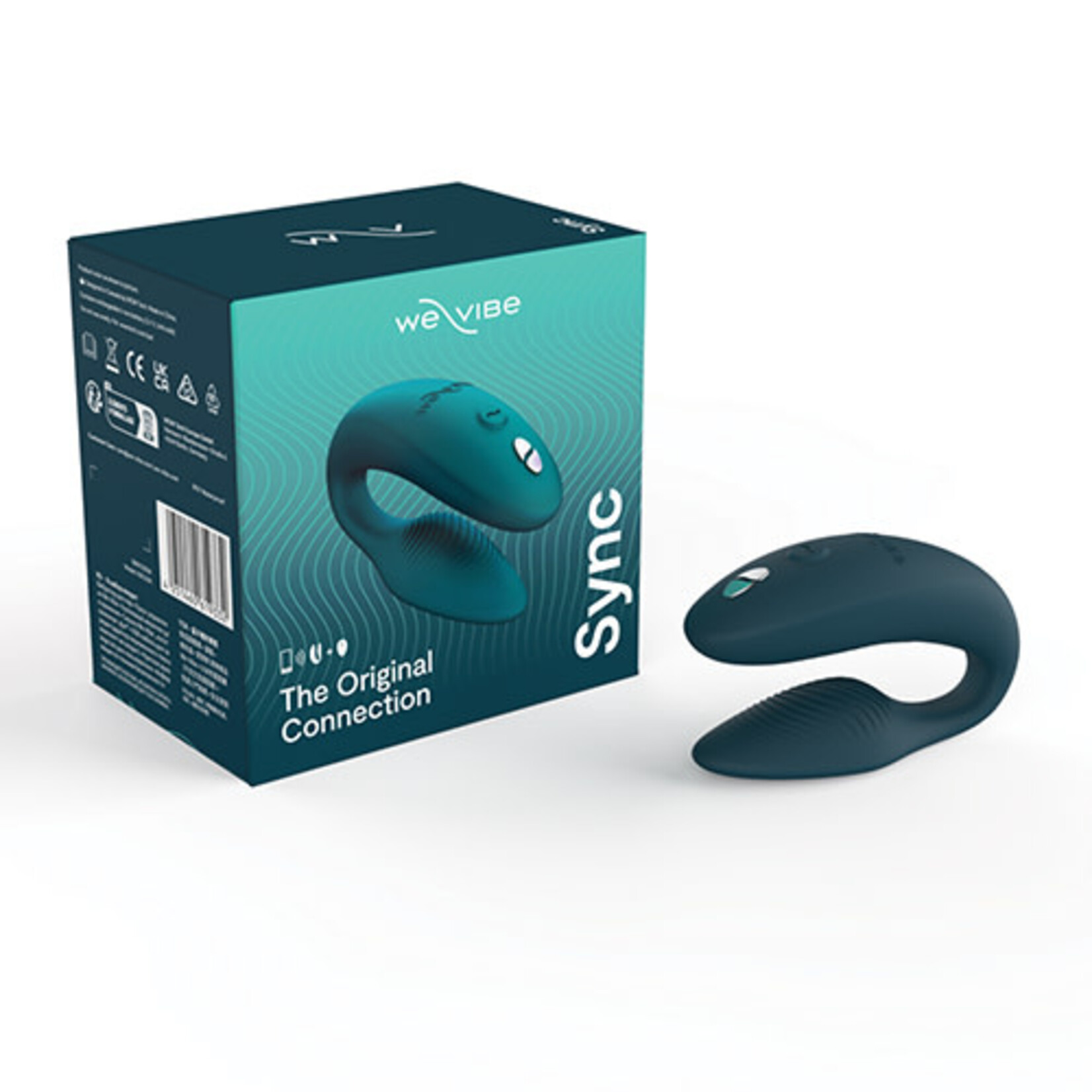 We-Vibe We-Vibe Sync 2nd Generation Rechargeable Silicone Couples Vibrator with Remote Control - Green Velvet