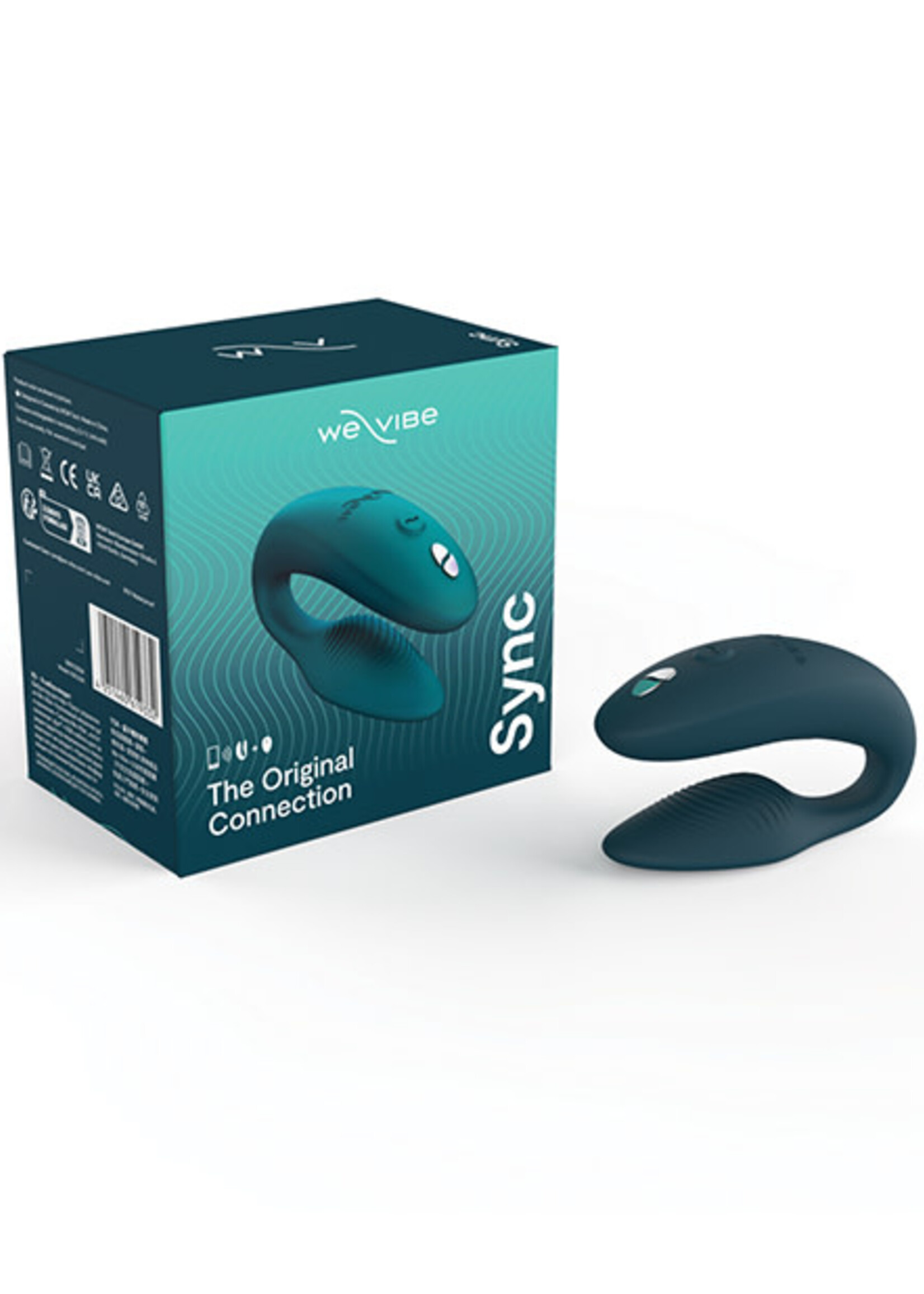 We-Vibe We-Vibe Sync Rechargeable Silicone Couples Vibrator with Remote Control - Green Velvet