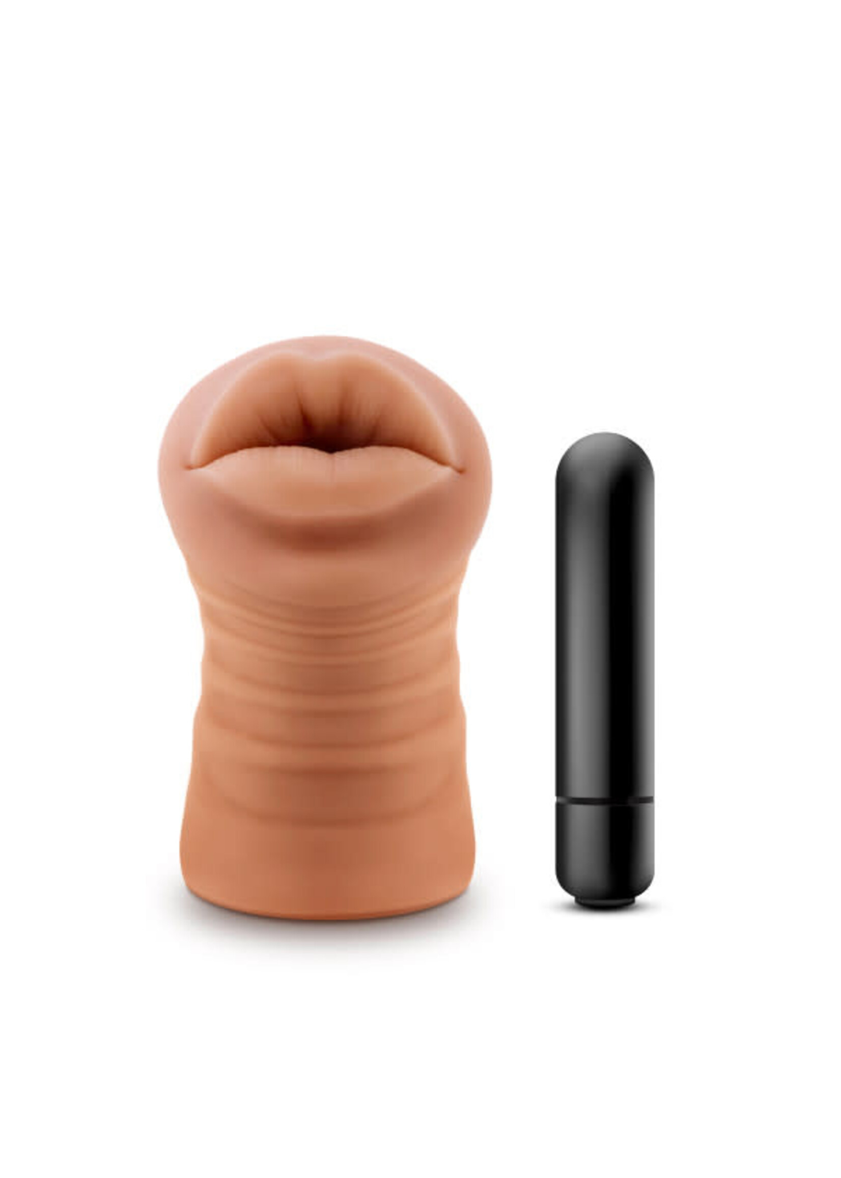 Blush Novelties M for Men - Isabella - Mocha Mouth Stroker