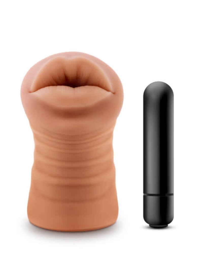 Blush Novelties M for Men - Isabella - Mocha Mouth Stroker