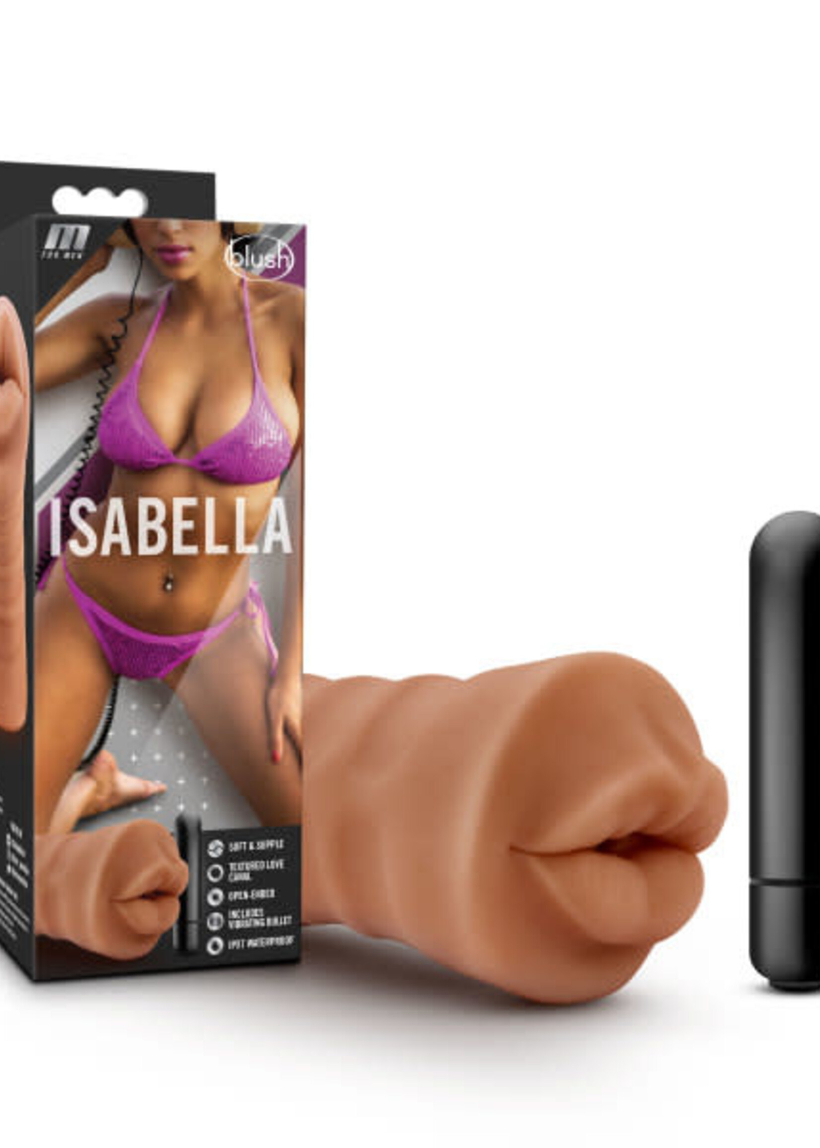 Blush Novelties M for Men - Isabella - Mocha Mouth Stroker