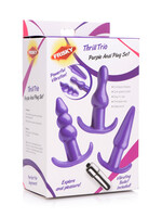 XR Brands Frisky Frisky Thrill Trio Anal Plug Set