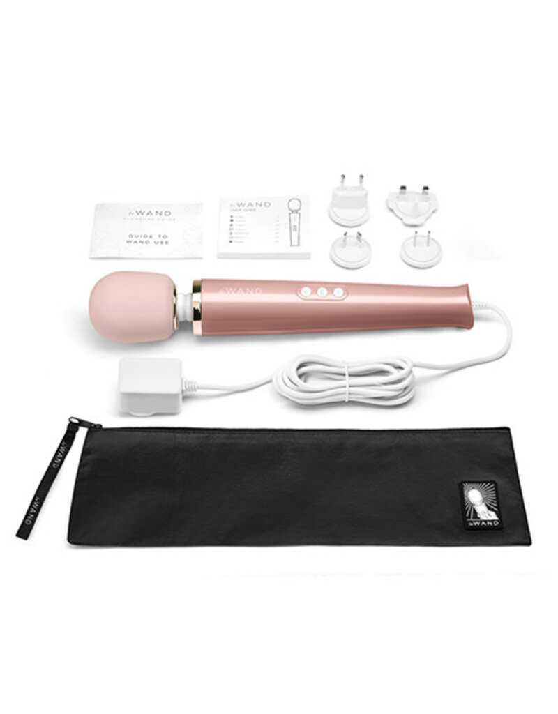 Le Wand Le Wand Powerful Plug-In Vibrating Massager - Rose Gold