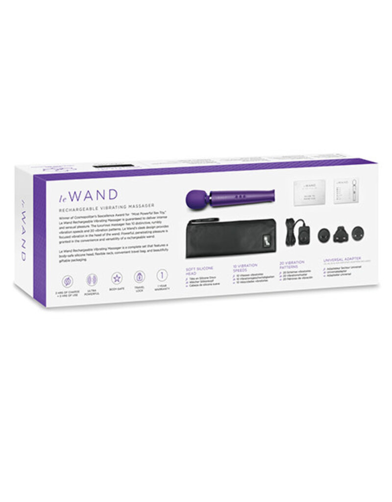 Le Wand Le Wand Rechargeable Massager - Purple