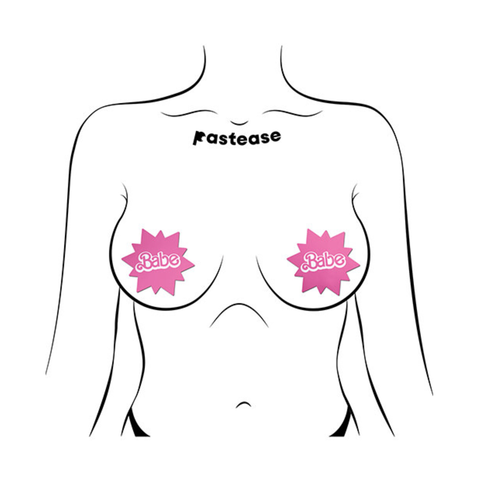 Pastease Pastease Premium Sun Babe - Pink O/S