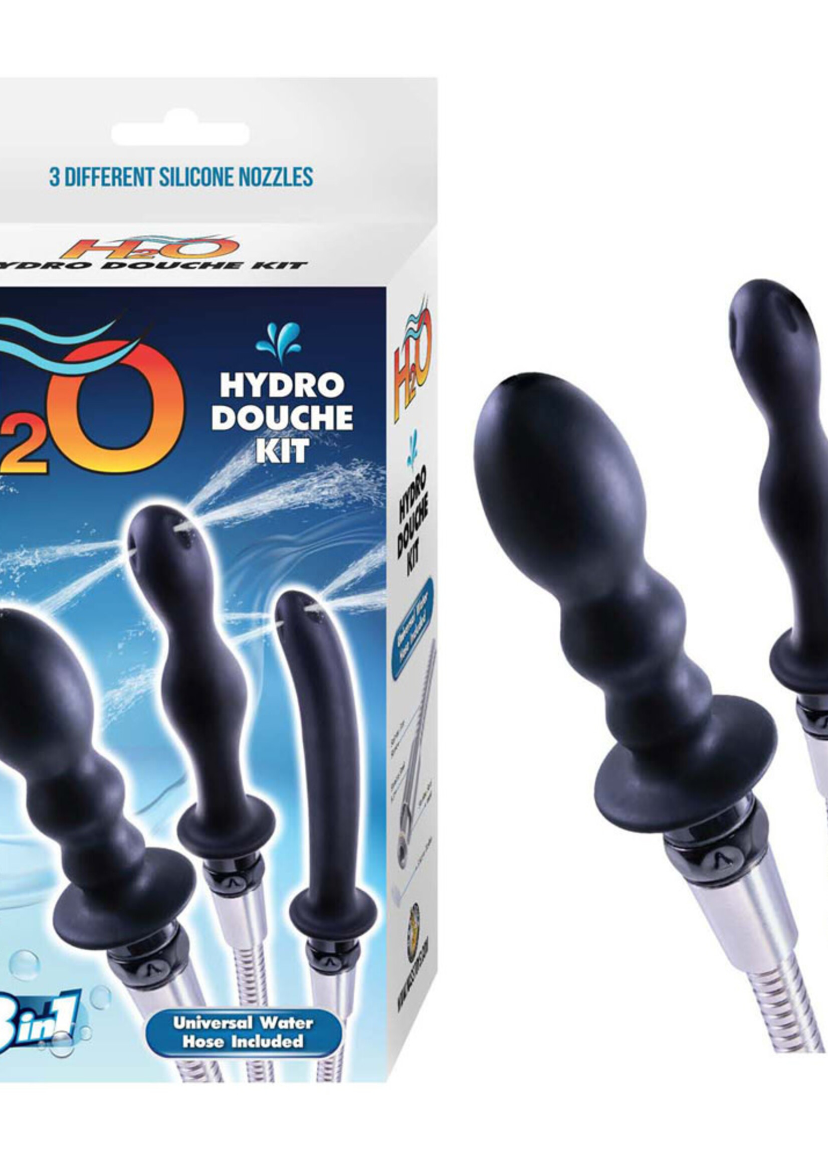 NassToys H2O Hydro Douche Kit - Black