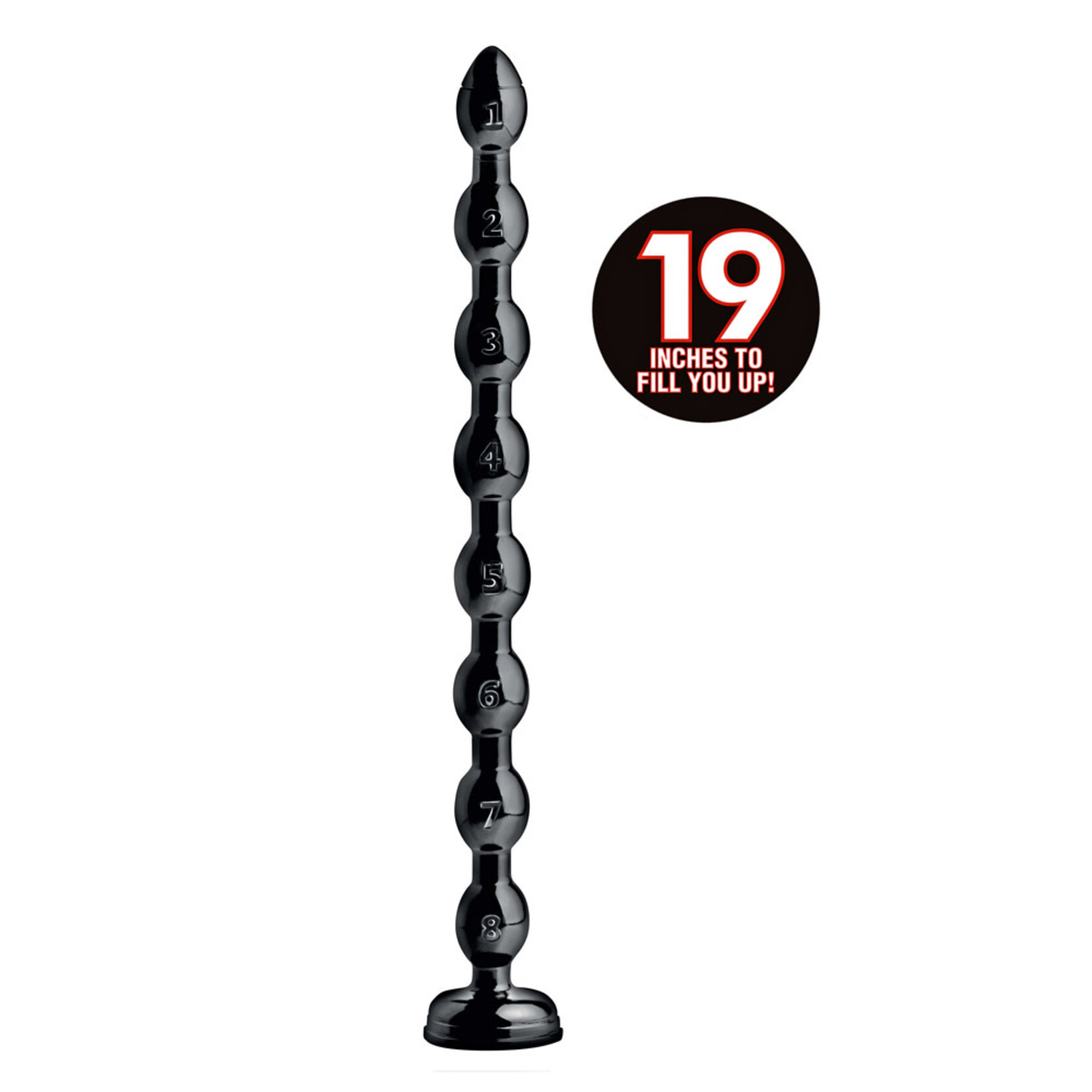 XR Brands Hosed Hosed 19 Inch Beaded Anal Snake