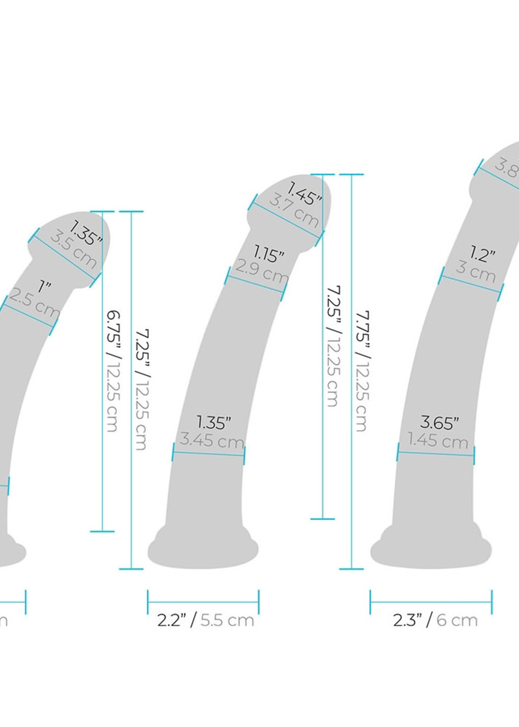 Lux Fetish Size Up 3-Piece Dildo And Harness Pegging Training Set