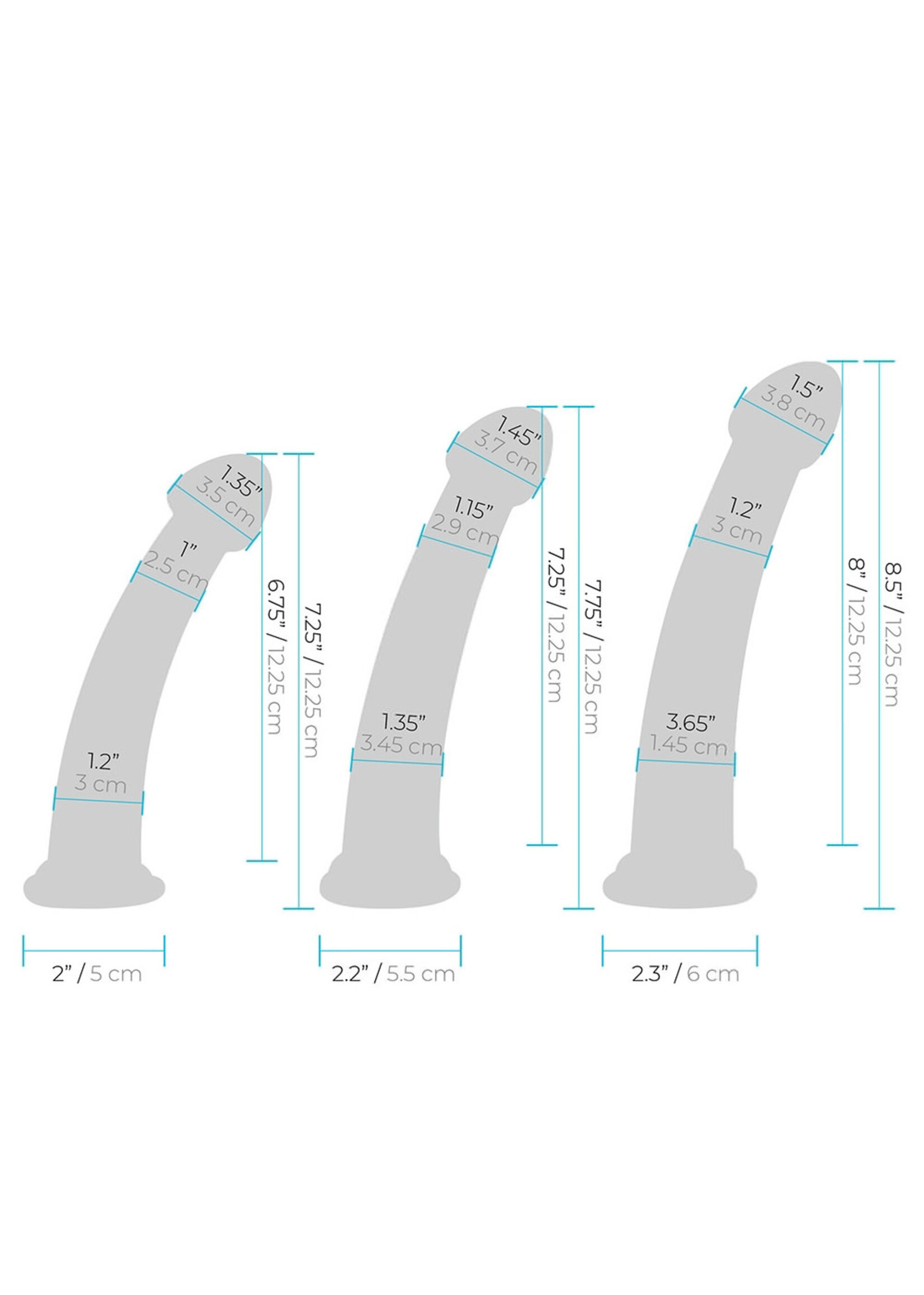 Lux Fetish Size Up 3-Piece Dildo And Harness Pegging Training Set