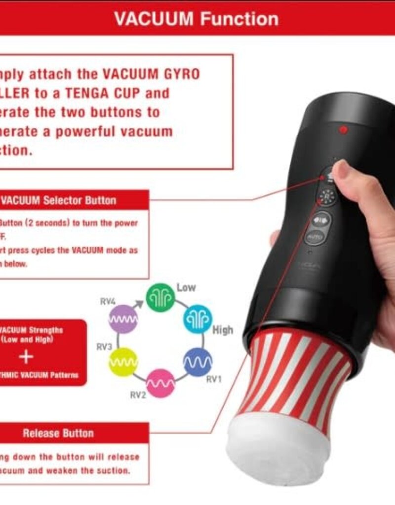 Tenga Tenga VACUUM GYRO ROLLER