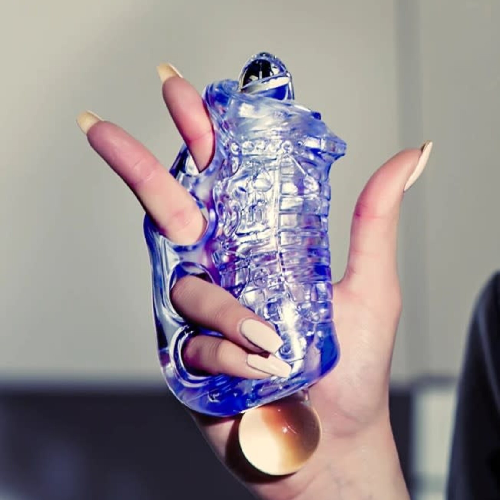 Fleshlight Fleshskins Grip Blue Ice