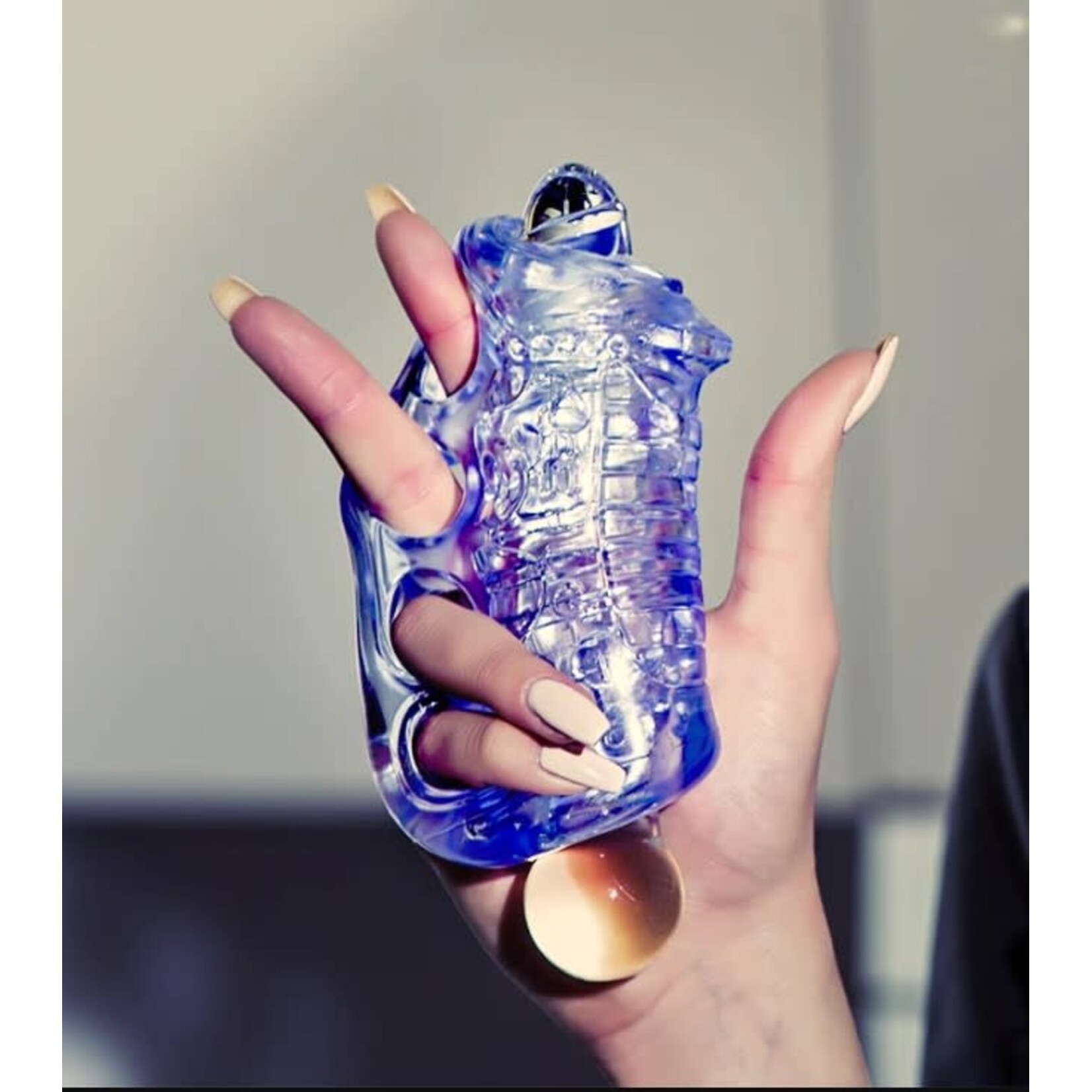 Fleshlight Fleshskins Grip Blue Ice