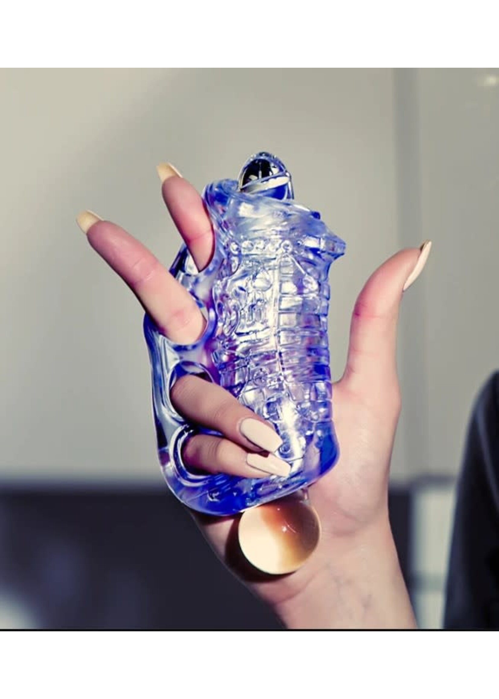 Fleshlight Fleshskins Grip Blue Ice