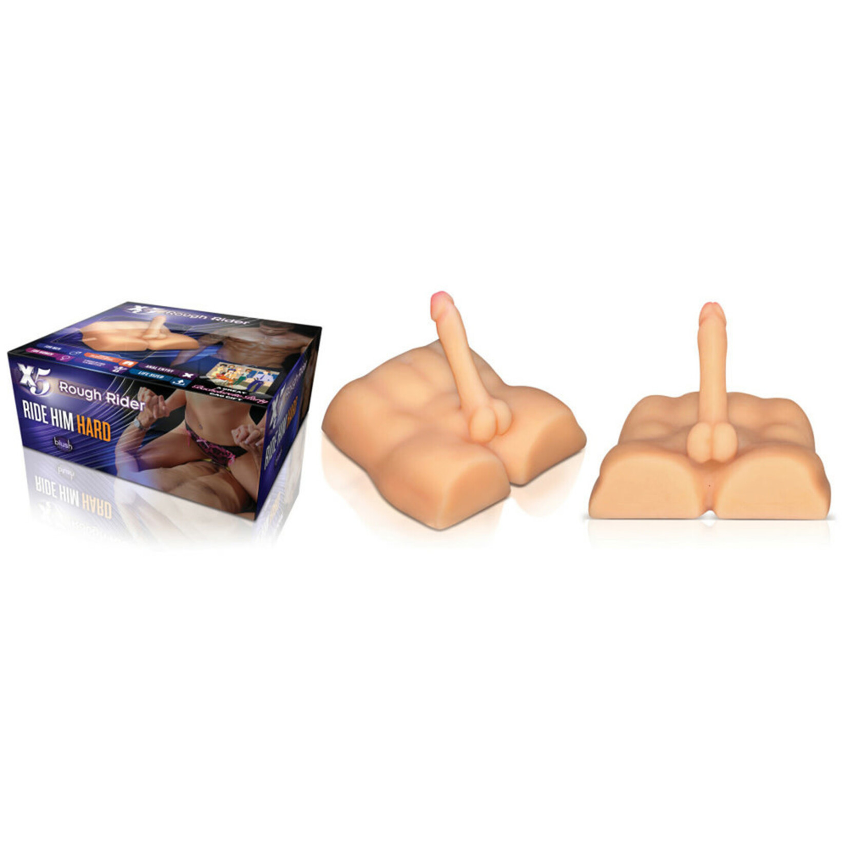 Blush Novelties X5 Men - Rough Rider - Beige