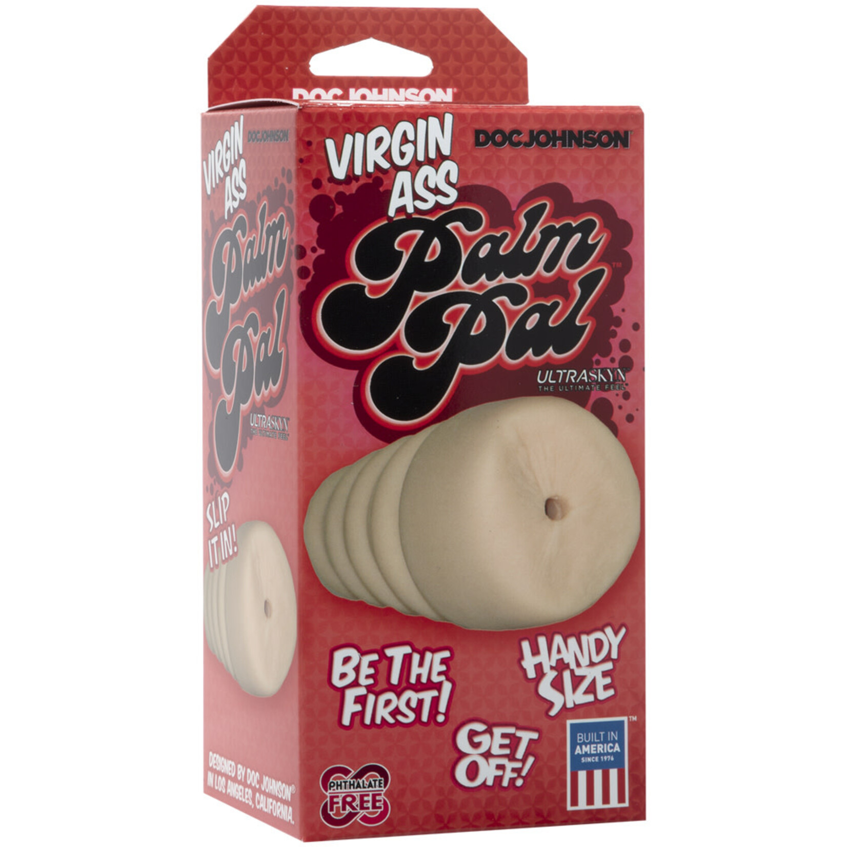 Doc Johnson Virgin Ass Palm Pal - White