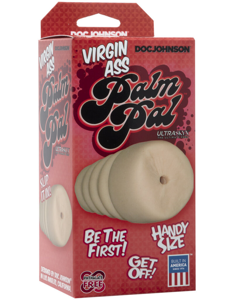 Doc Johnson Virgin Ass Palm Pal - White