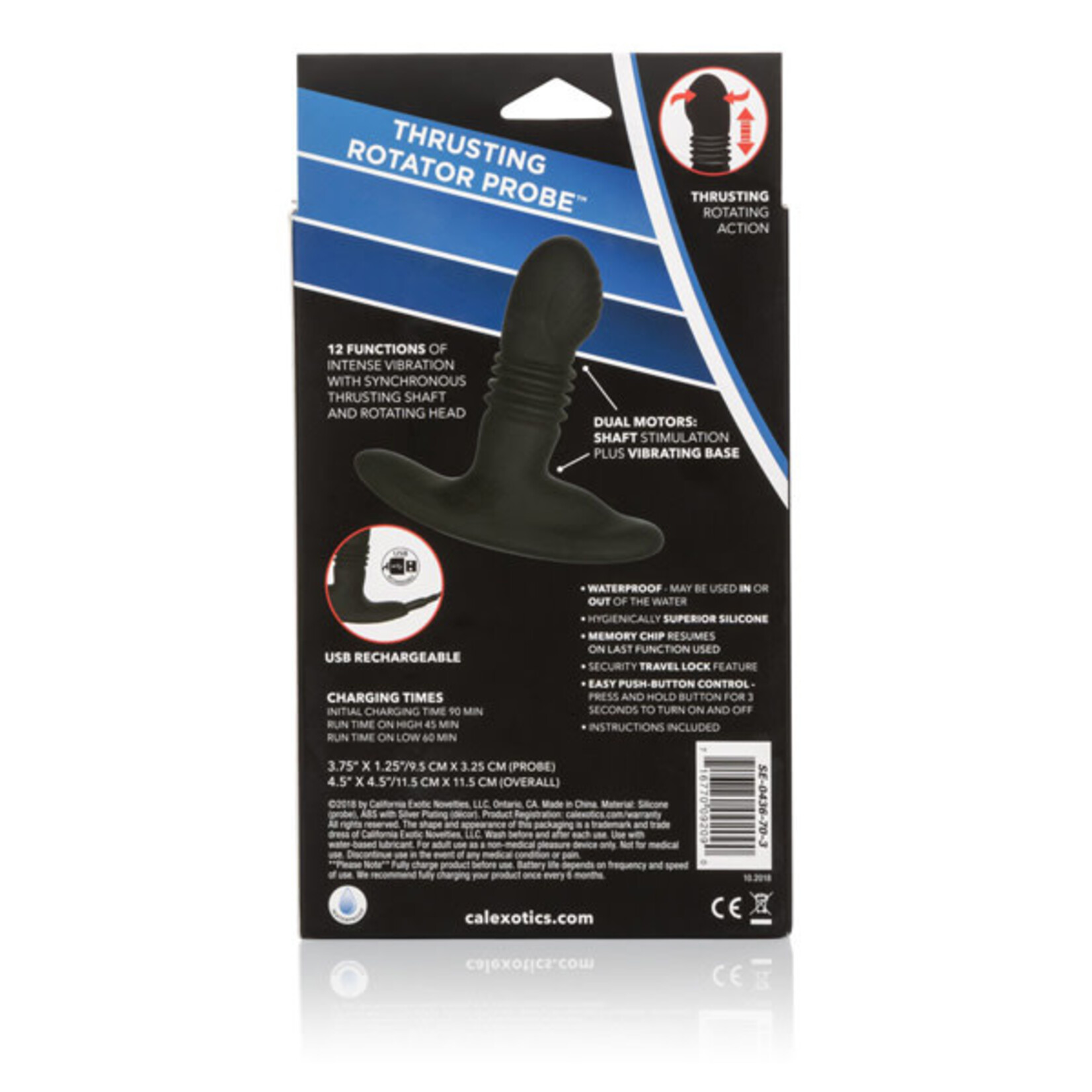 California Exotic Novelties Eclipse Thrusting Rotator Probe