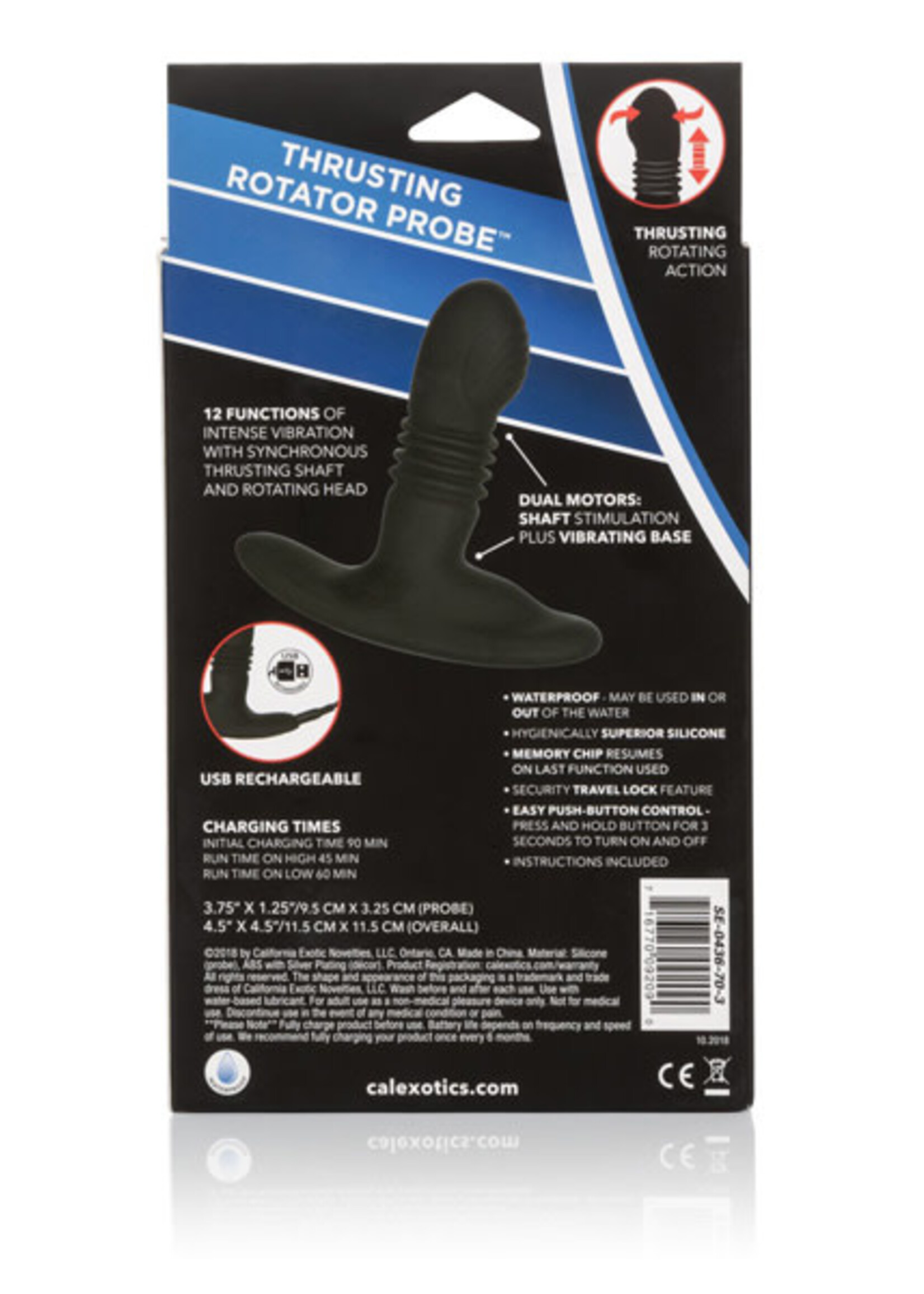 California Exotic Novelties Eclipse Thrusting Rotator Probe