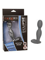 Calexotics Eclipse Rechargeable Silicone Rotator Probe - Grey