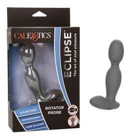 Calexotics Eclipse Rechargeable Silicone Rotator Probe - Grey