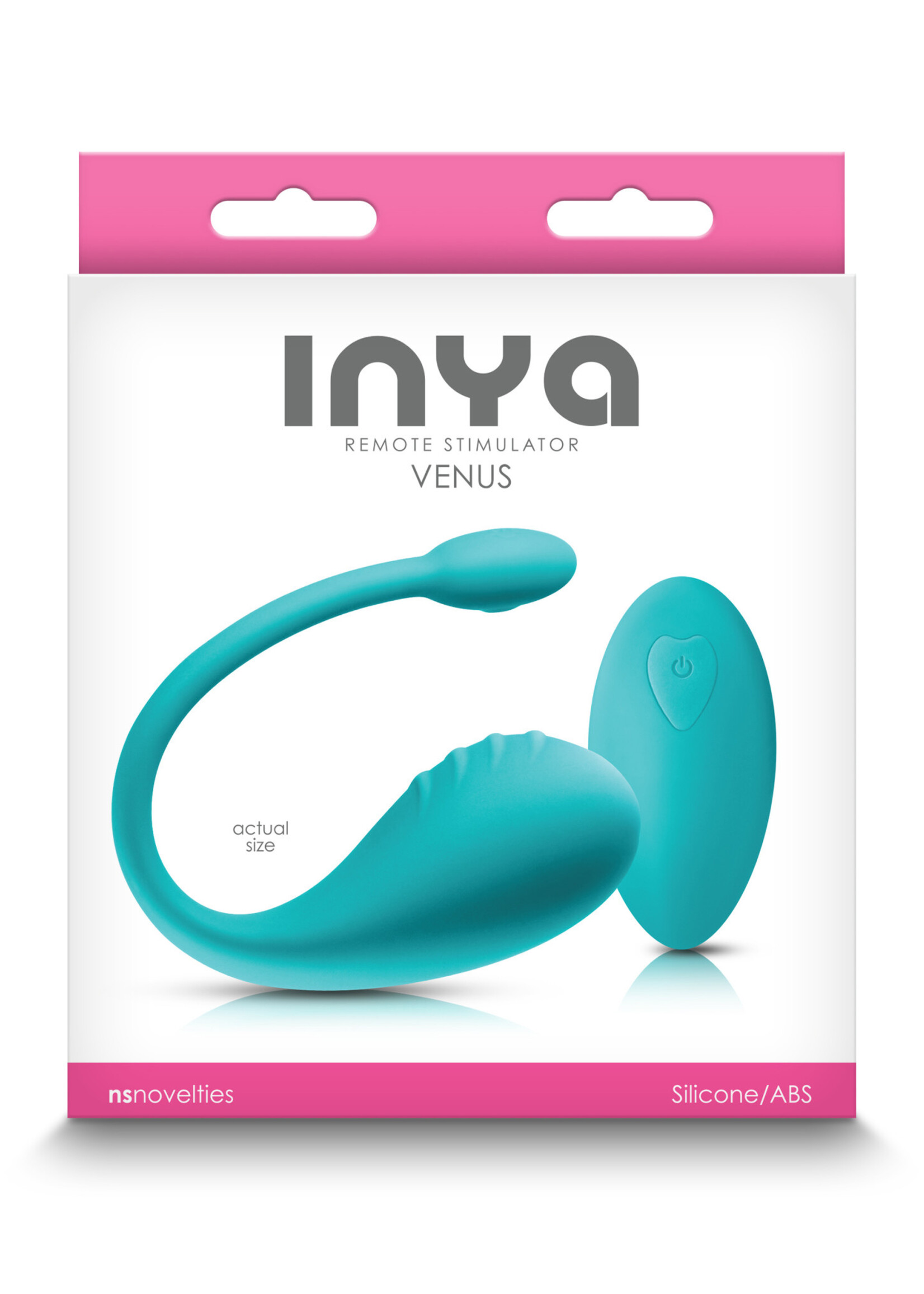nsnovelties Inya Venus Rechargeable Silicone Vibrator with Remote Control