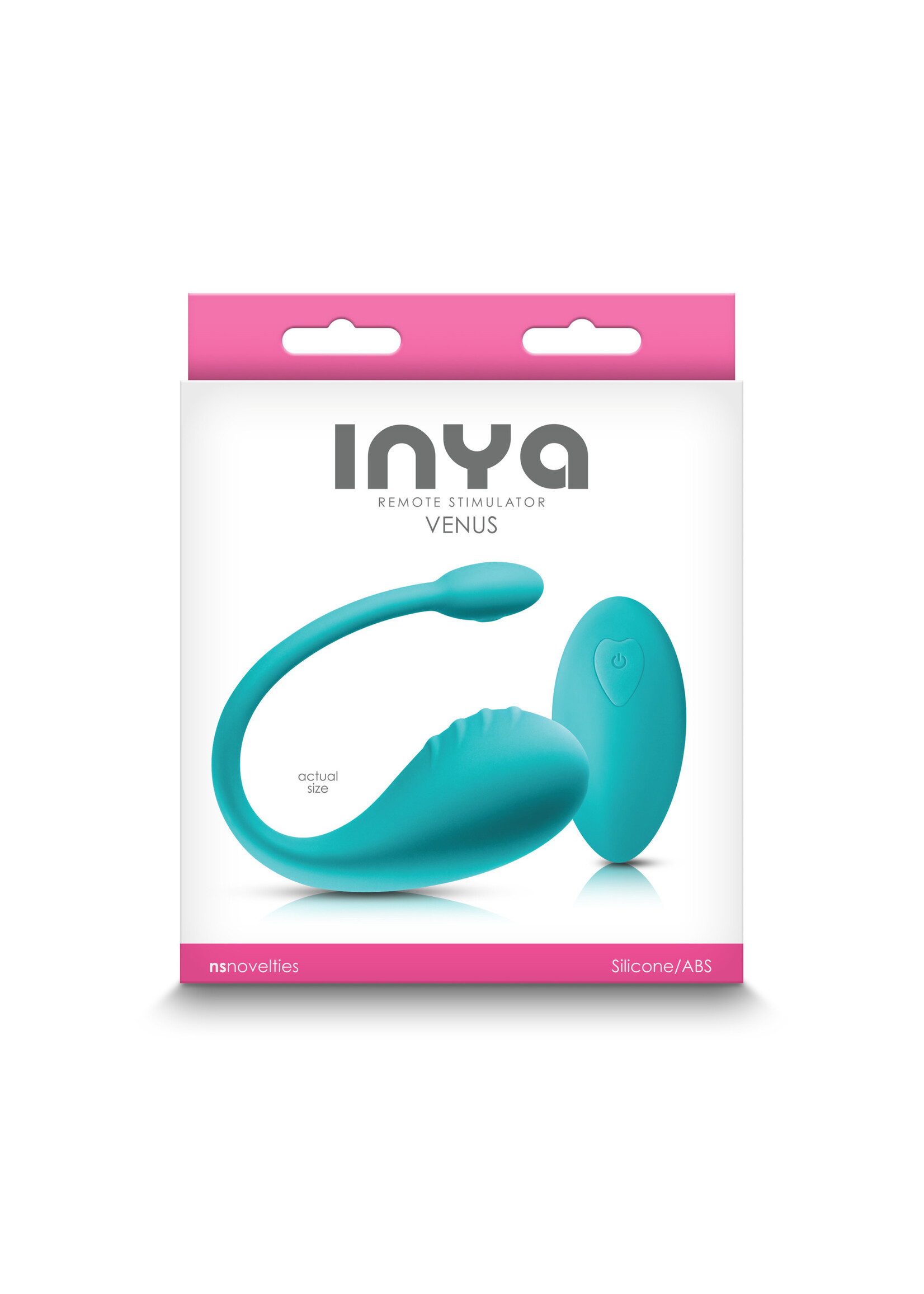 nsnovelties Inya Venus Rechargeable Silicone Vibrator with Remote Control