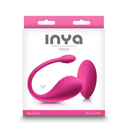 nsnovelties Inya Venus Rechargeable Silicone Vibrator with Remote Control