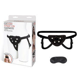 Lux Fetish Lux Fetish Strap On Harness - Black