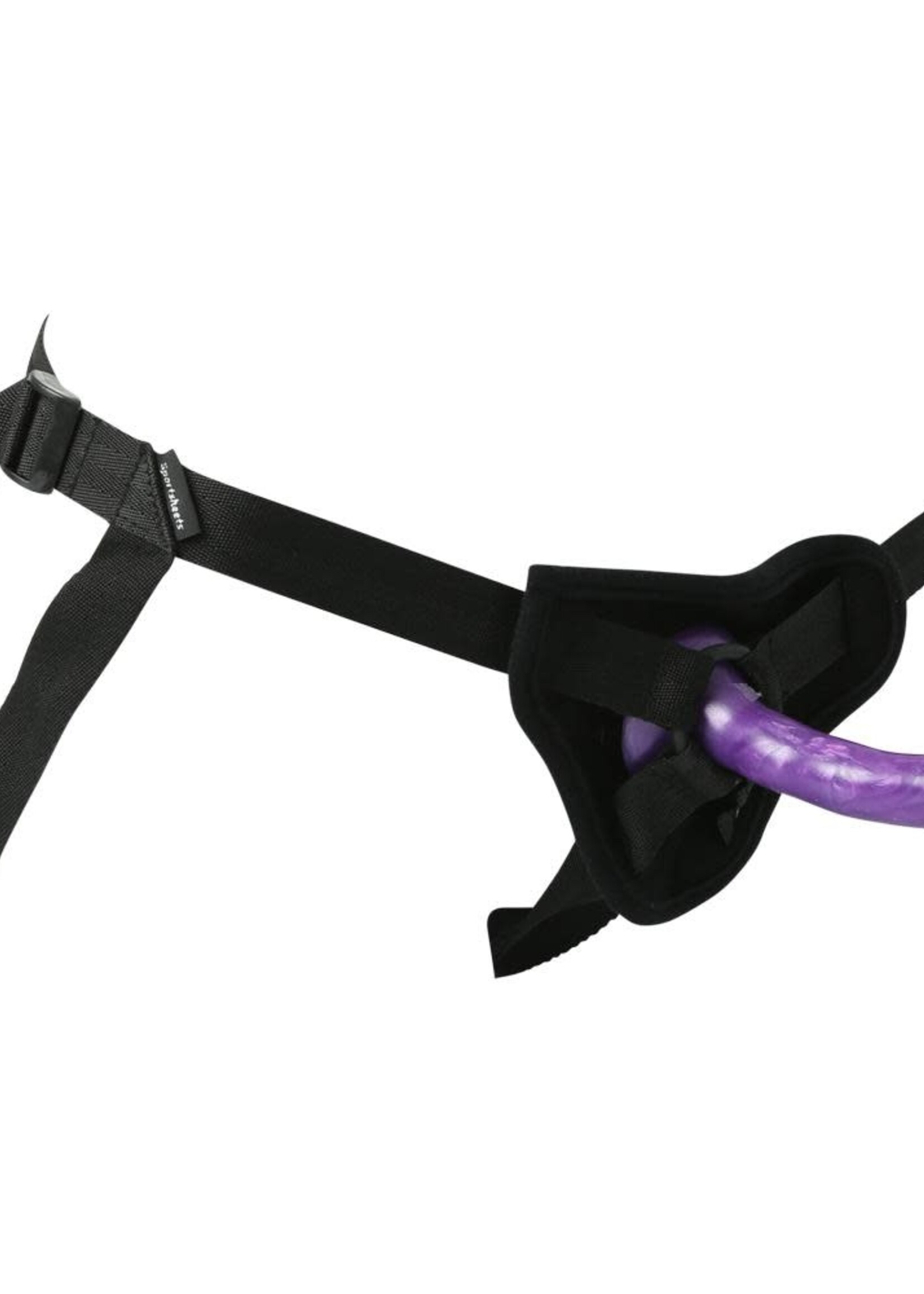 Sportsheets Sportsheets New Comers Strap on and Silicone Dildo Set for Pegging