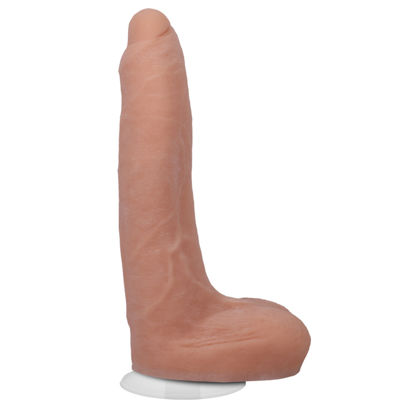 Doc Johnson Signature Cocks ULTRASKYN 8" Cock w/Removable Vac-U-Lock Suction Cup - Owen Grey