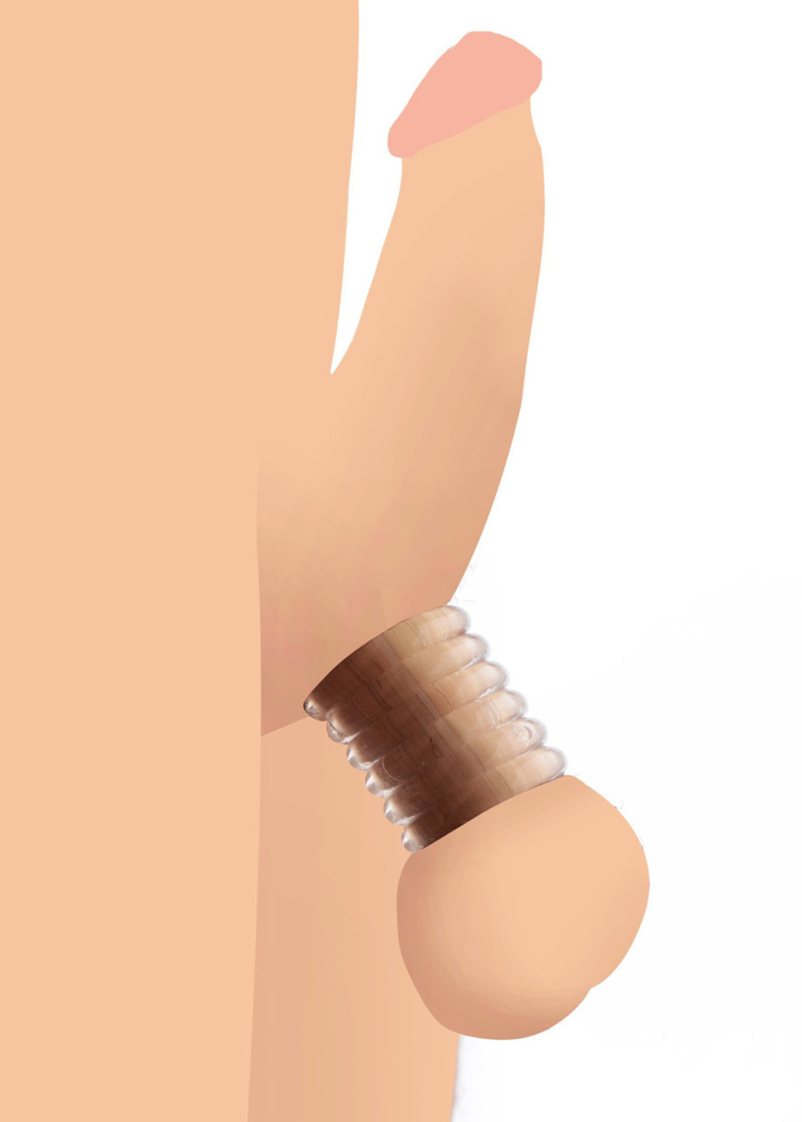 XR Brands Master Series Master Series Ring Master Custom Ball Stretching Kit - 6 Ring Pack