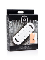 XR Brands Master Series Master Series Ring Master Custom Ball Stretching Kit - 6 Ring Pack