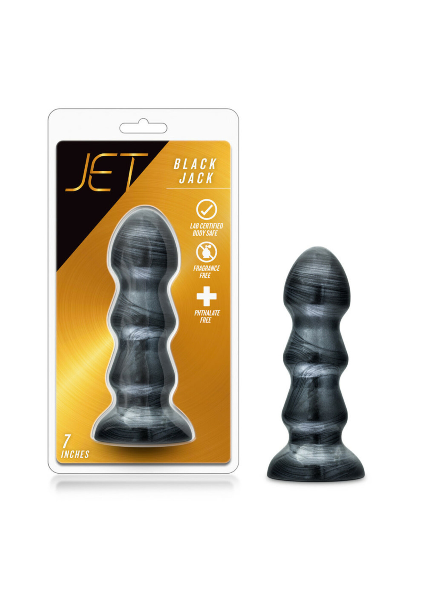 Blush Novelties Jet - Black Jack - Carbon Metallic Black