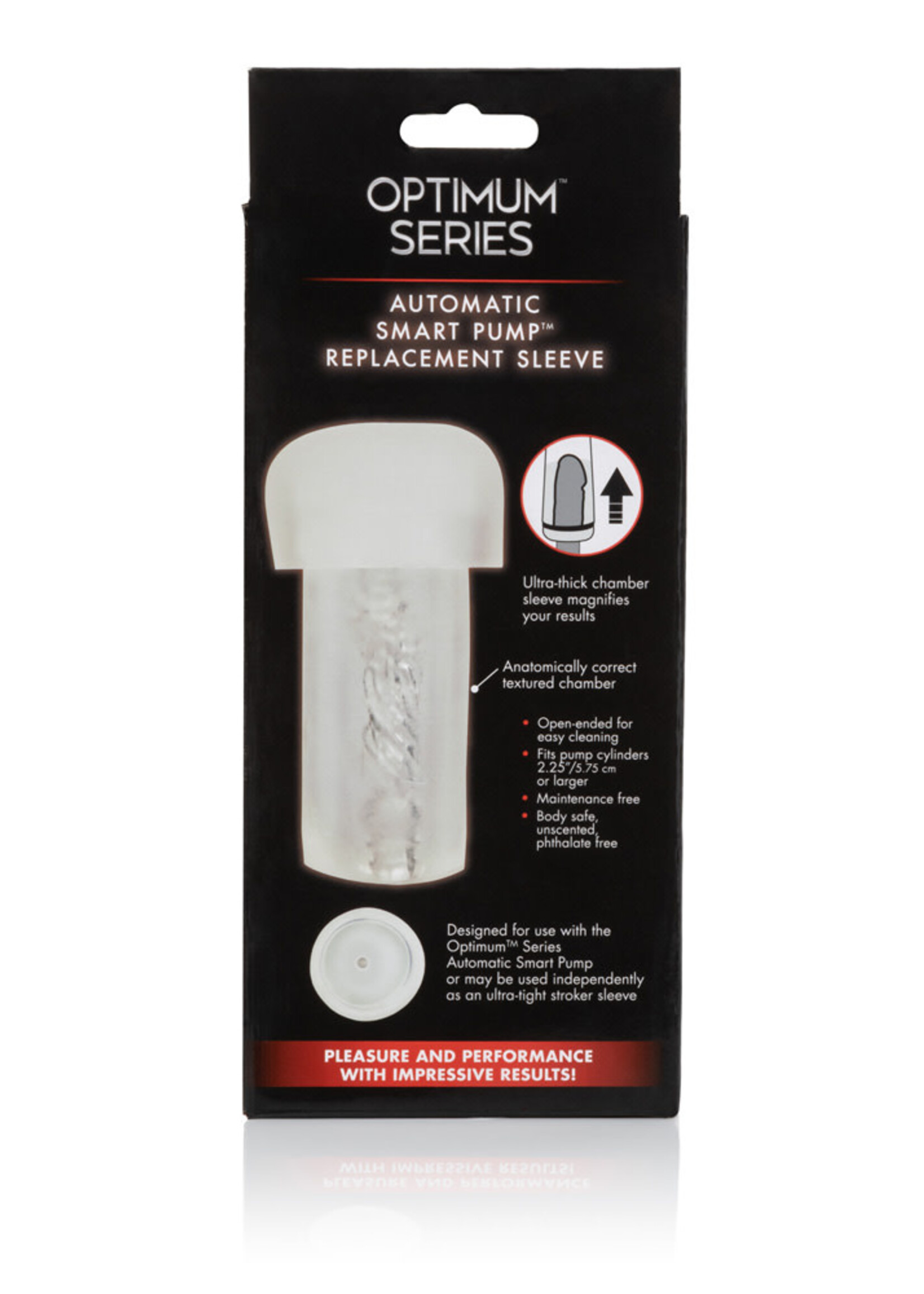 California Exotic Novelties Optimum Series Automatic Smart Pump Replacement Sleeve