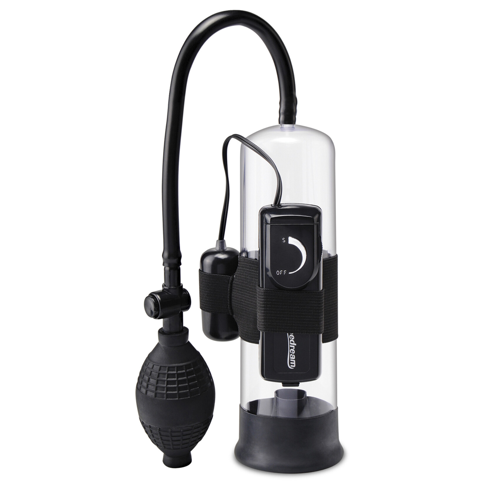 Pipedream Pump Worx Beginners Vibrating Pump - Black