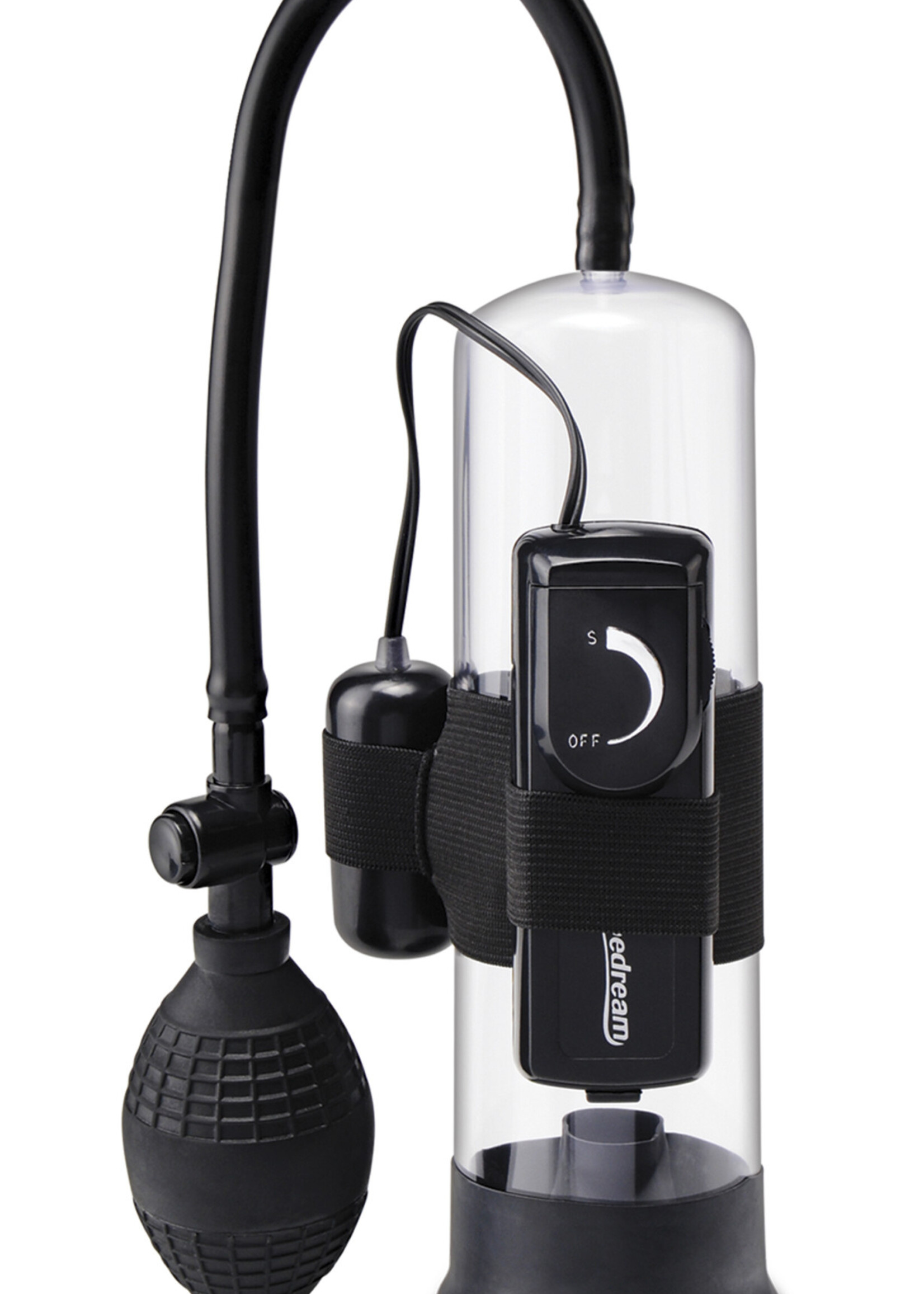 Pipedream Pump Worx Beginners Vibrating Pump - Black