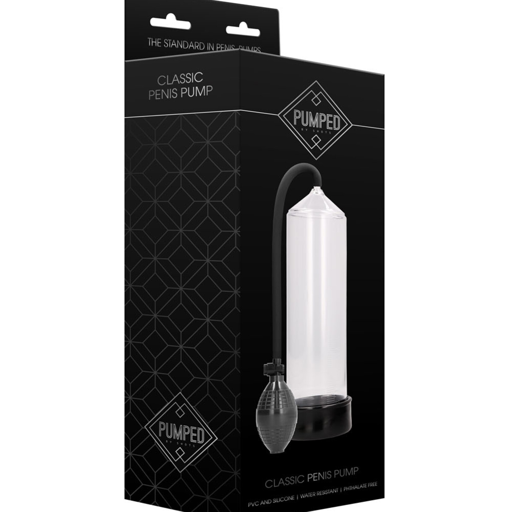 Shots Pumped Classic Penis Pump - Transparent