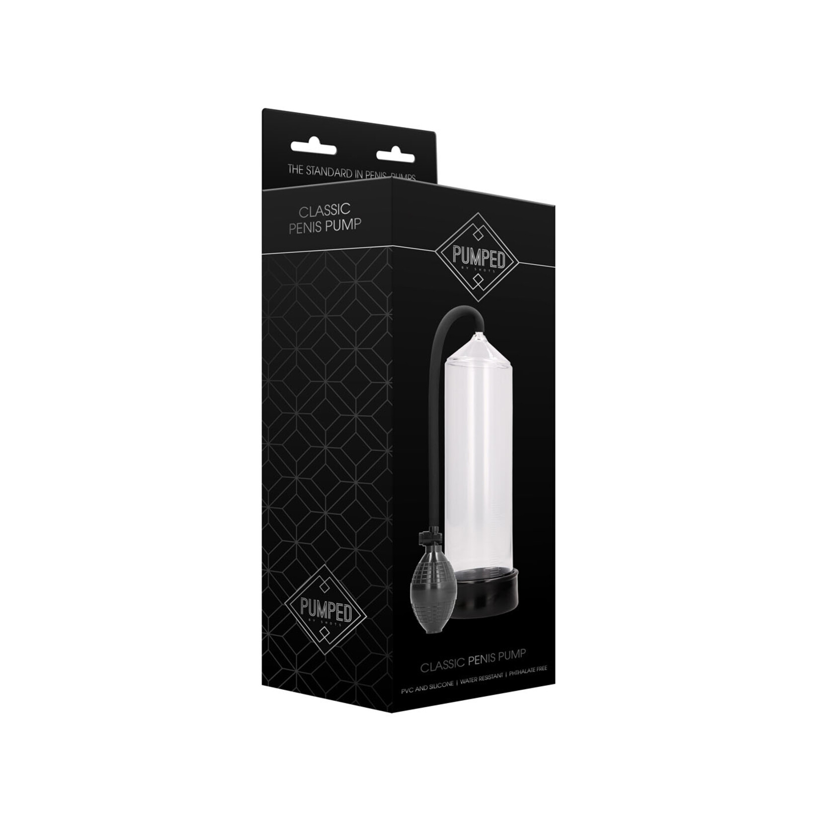 Shots Pumped Classic Penis Pump - Transparent