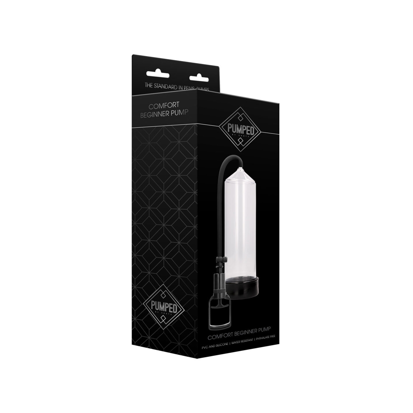 Shots Pumped Comfort Beginner Pump - Transparent