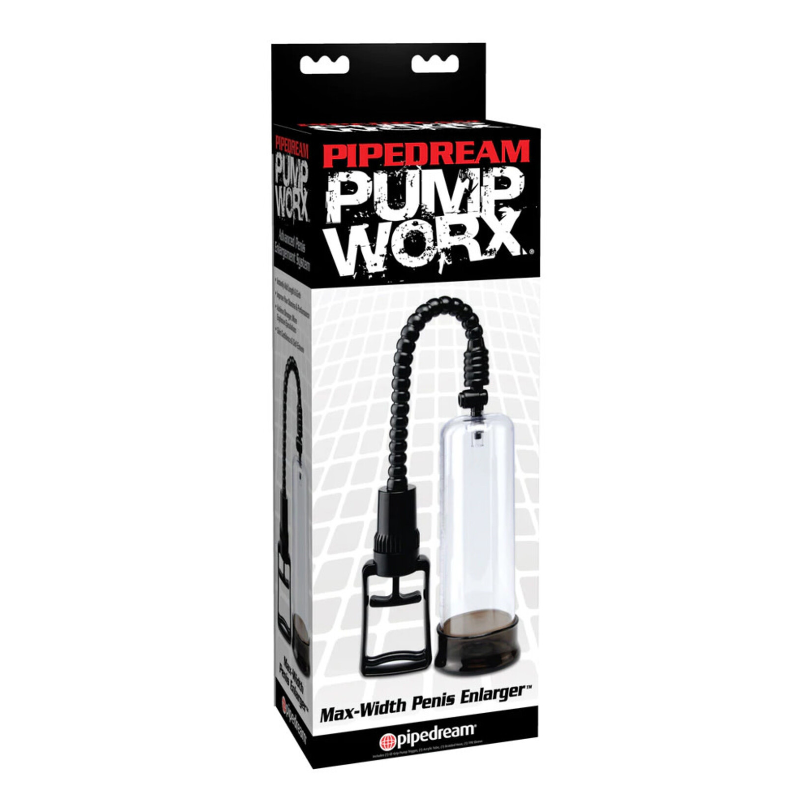 Pipedream Pump Worx Max-Width Penis Enlarger - Black