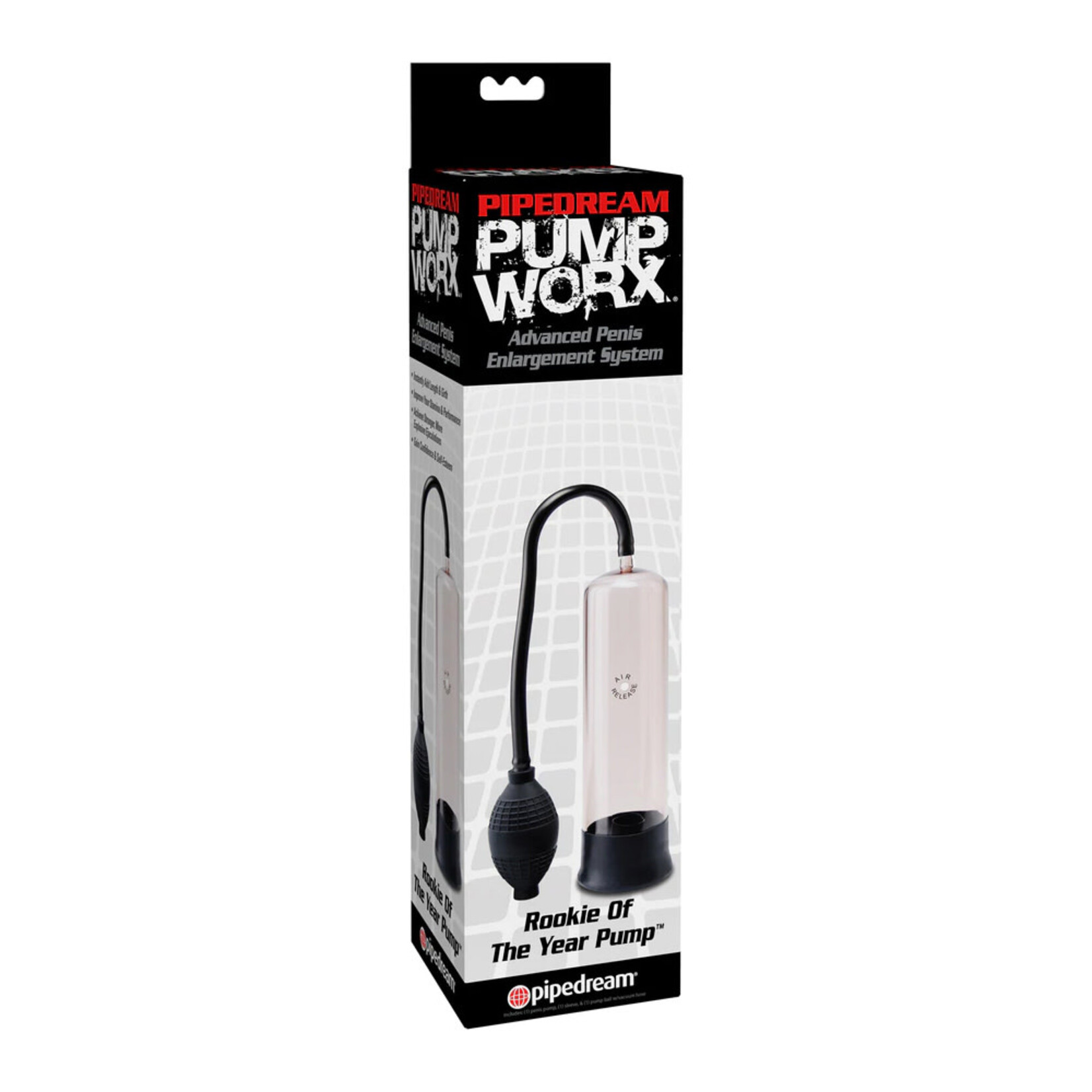 Pipedream Pump Worx Rookie of the Year Pump - Black