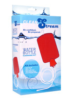 XR Brands Clean Stream Clean Stream Water Bottle Douche Kit - Red