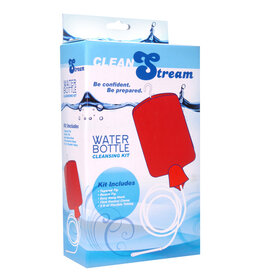 XR Brands Clean Stream Clean Stream Water Bottle Douche Kit - Red