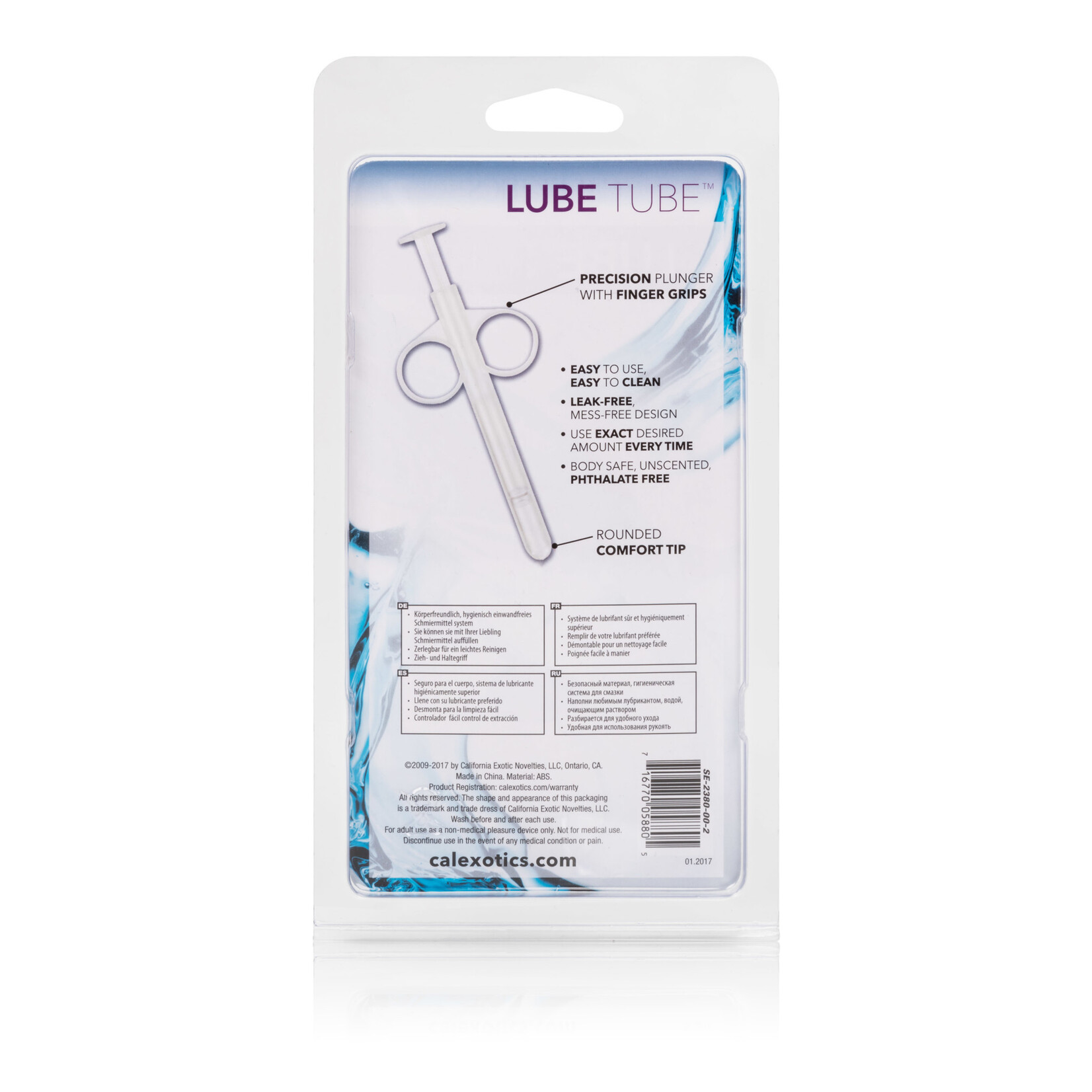 California Exotic Novelties Lube Tube - 2 Pack